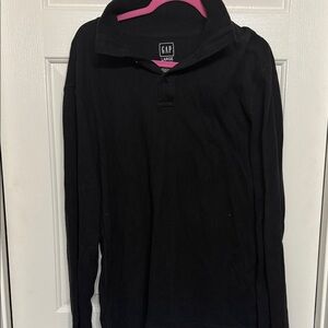 GAP Classic Black Polo Shirt